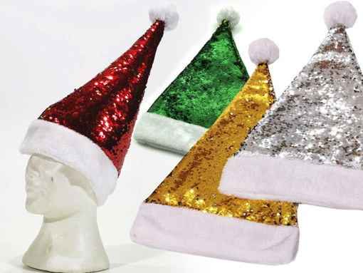 Picture of CHRISTMAS HAT SEQUINS